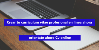 Crear un curriculum vitae profesional en linea ahora